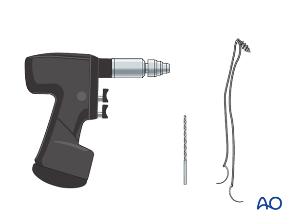 Repair lateral collateral ligament - Instruments