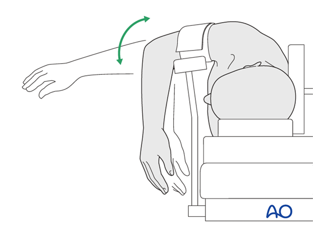 lateral decubitus position