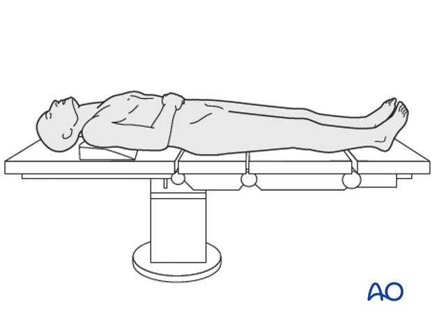 Visor approach approach to the mandible