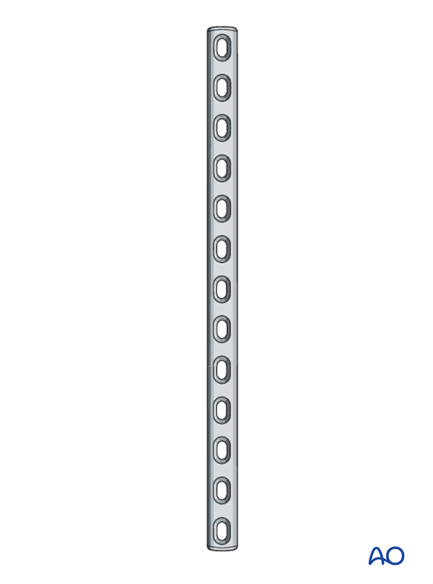bridging plate and alternative double plating