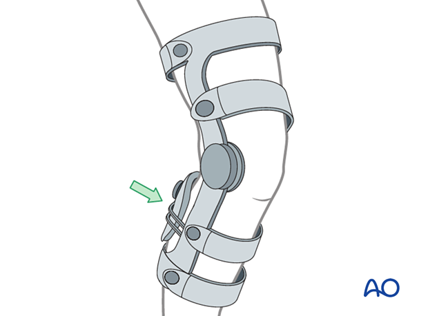 Posterior cruciate ligament brace