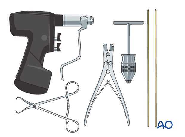 Instruments for K-wire fixation