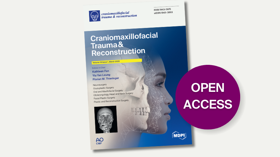 Open to all: Craniomaxillofacial Trauma & Reconstruction journal will go open access in 2025