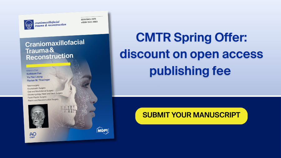 CMTR Spring Offer: Publish your research with an exclusive APC discount