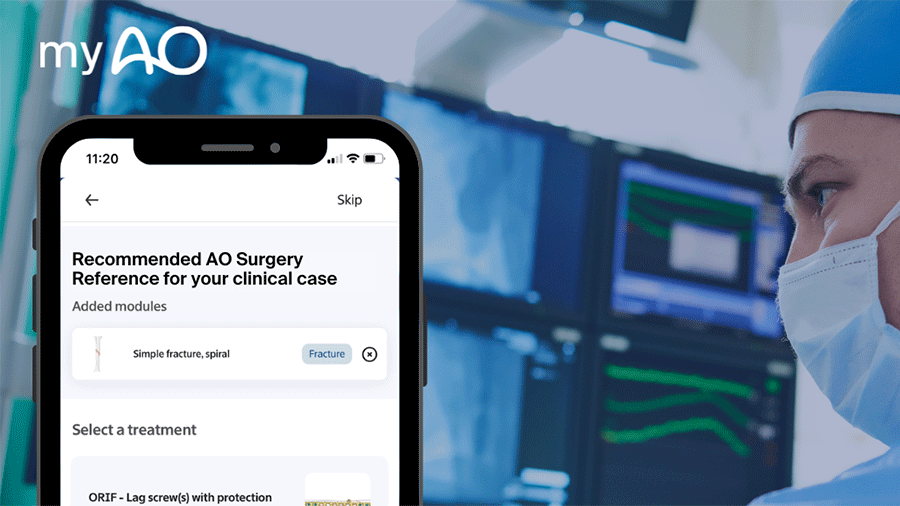 myAO puts acclaimed AO Surgery Reference at surgeons’ fingertips