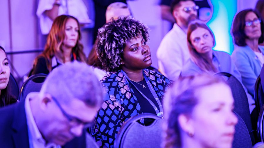 Audience at the GSC 2025 in Rio with geographic and gender diversity 