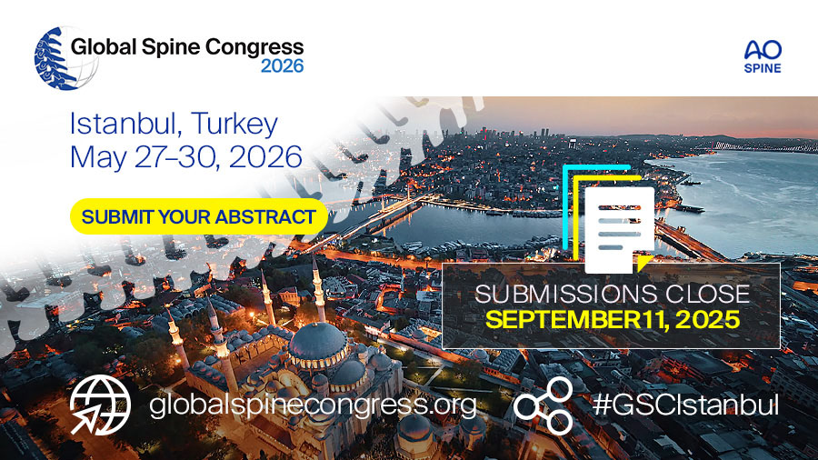 Global Spine Congress 2026 (GSC) Abstracts