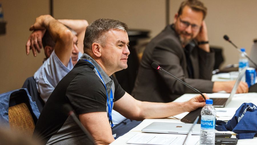 Klaus Schnake at the KF Trauma meeting at the GSC 2022