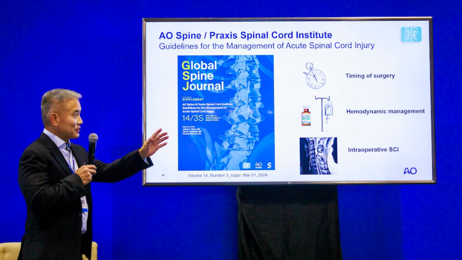 Brian Kwon and AO Spine Praxis guidelines for Spinal Cord Injury in the GSJ