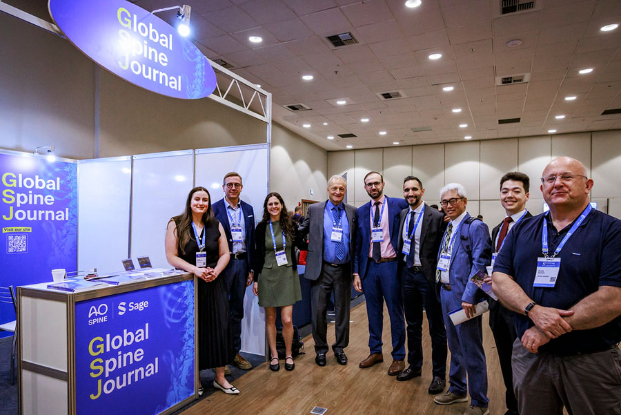 GSJ booth at the Global Spine Congress 2025 in Rio
