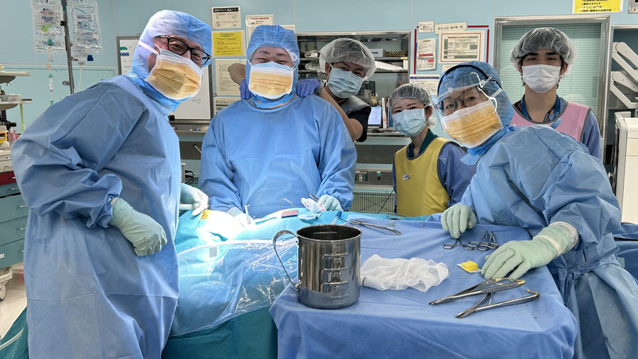 Surgeons in the OR