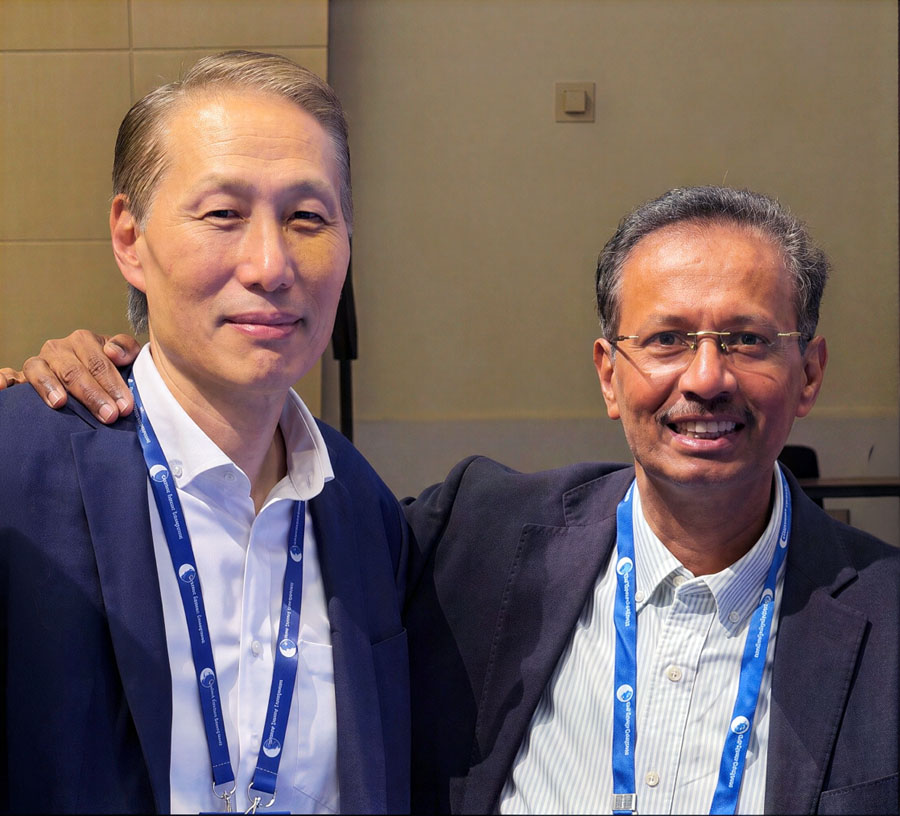 Jeff Wang and S. Rajasekaran at GSC 2026