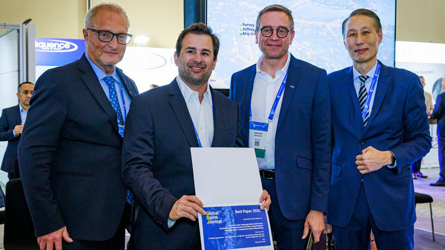 Global Spine Journal at GSC 2026 - Wongthawat Liawrungrueang GSJ Best Reviewer Awards for 2025