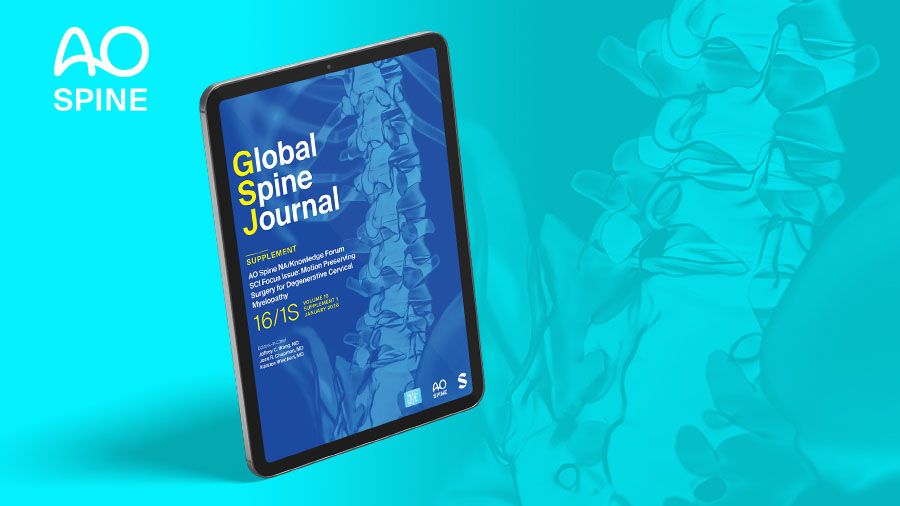 New GSJ Focus Issue: Motion Preserving Surgery for Degenerative Cervical Myelopathy
