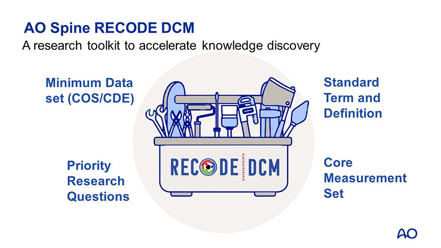 AO Spine RECODE-DCM: New research toolkit to advance Degenerative Cervical Myelopathy research and patient care