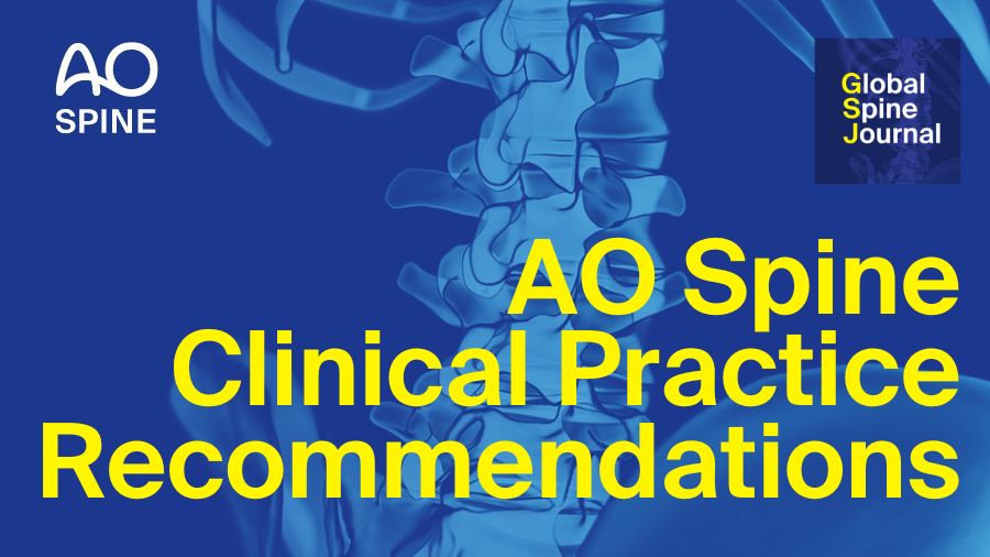 AO Spine Knowledge Forum Clinical Practice Recommendations in the Global Spine Journal