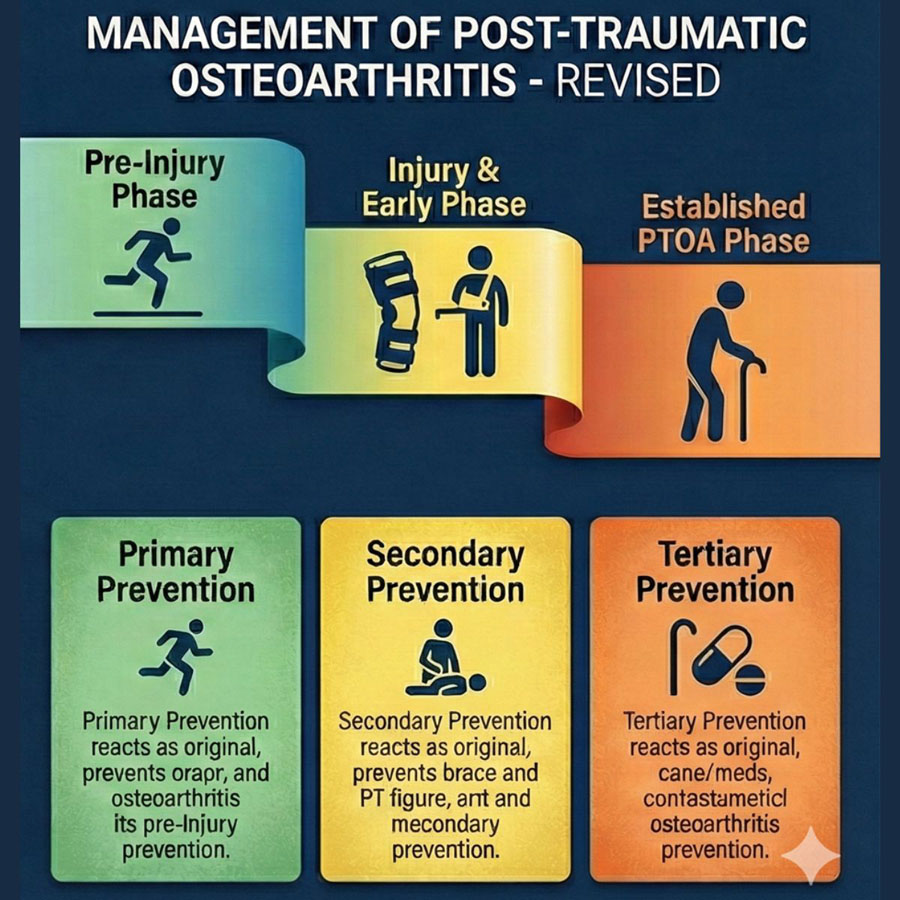 Predicting post-traumatic osteoarthritis after intra-articular injury