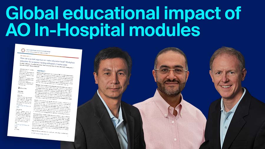 AO In-Hospital modules are effective in enhancing participants’ knowledge 