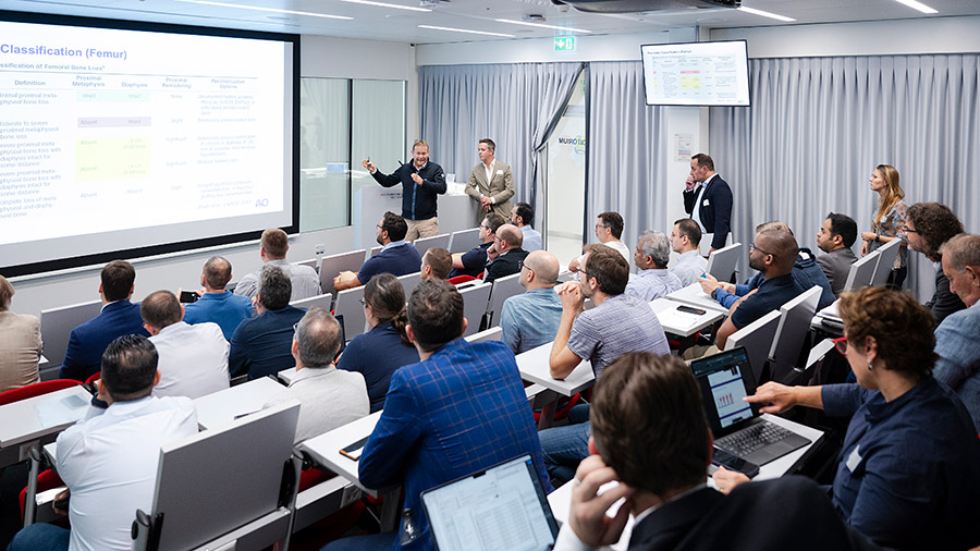 AO Recon Course—Complex Total Hip and Knee Arthroplasty with Human Anatomical Specimens