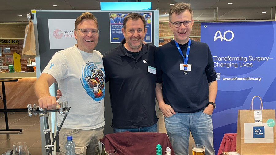 Einblick in die Traumatologie—Medifuture 2025: AO Trauma Switzerland und STS erstmals mit gemeinsamem Stand