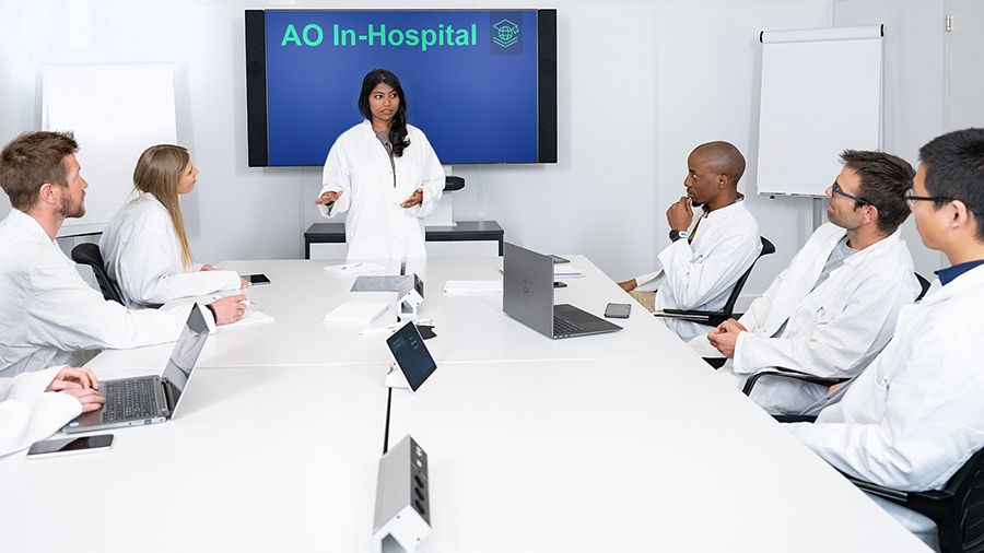 AO In-Hospital: high-quality in-hospital training—free to AO faculty